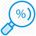 Search Magnifier Discount Icon