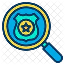 Find Search Police Find Police Station Icon
