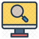 Screen Search Magnifier Icon