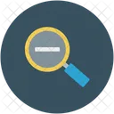 Search Zoom Decrease Icon
