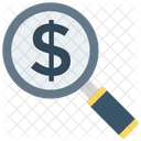 Search Dollar Money Icon