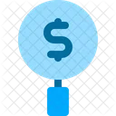 Search Money Coin Icon