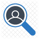 Search User Magnifier Icon