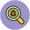Search Bug Magnifier Icon