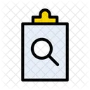 Search Project Clipboard Icon