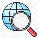 Browser Search Global Icon