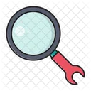 Search Magnifier Web Icon