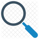 Find In Magnifying Glass Icon