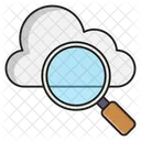 Search Cloud Find Icon