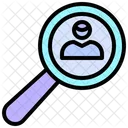 Magnifying Search Hunting Icon