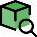 Search 3 D Cube  Icon