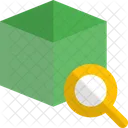 Search 3 D Cube  Icône