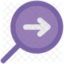 Search Right Magnifier Icon