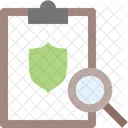 Search Clipboard Magnifying Glass Icon