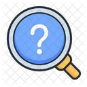 Search Question Magnifier Icon