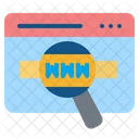 Search Searching Bar Magnifier Digatal Marketing Icon