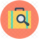 Search Briefcase Bag Icon