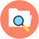 Search Folder Magnifying Icon