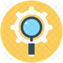 Search Settings Magnifier Icon