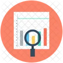 Search Report Magnifier Icon