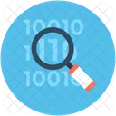 Search Binary Code Icon