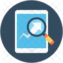 Search Graph Magnifier Icon