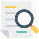 Search File Magnifier Icon