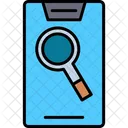Search Mobile Magnifier Icon
