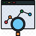 Search Chart Data Icon
