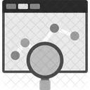 Search Chart Data Icon