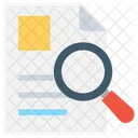 Search Resume Magnifying Icon