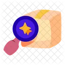 Search Magnifying Sparkle Icon