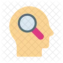 Search Mind Magnifier Icon