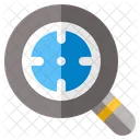 Search Research Magnifying Glass Icon