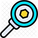 Search Digital Currency Art Icon