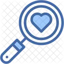 Search Online Dating Valentines Day Icon