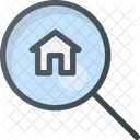 Search Apartment House Icon
