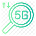 5 G Search Connection Icon