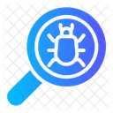Search Bug Loupe Icon
