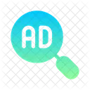Search Ad Find Ad Advertisement Icon