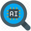 Search Ai Chip  Icon