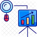 Analysism Search Analysis Analysis Presentation Icon