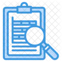 Search Analysis Report Chart Icon