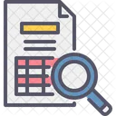 Search Analysis Analysis Research Icon