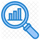 Search Analysis Analysis Search Graph Icon