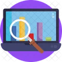 Search Analysis Search Bar Graphs Symbol