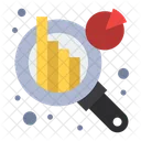 Search Analysis Search Analytics Information Analysis Icon