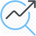 Search Analytics Search Growth Growth Chart Icon