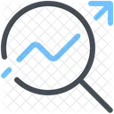 Search Analytics Search Growth Growth Chart Icon