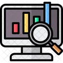 Business And Finance Data Analytics Bar Graph Icon